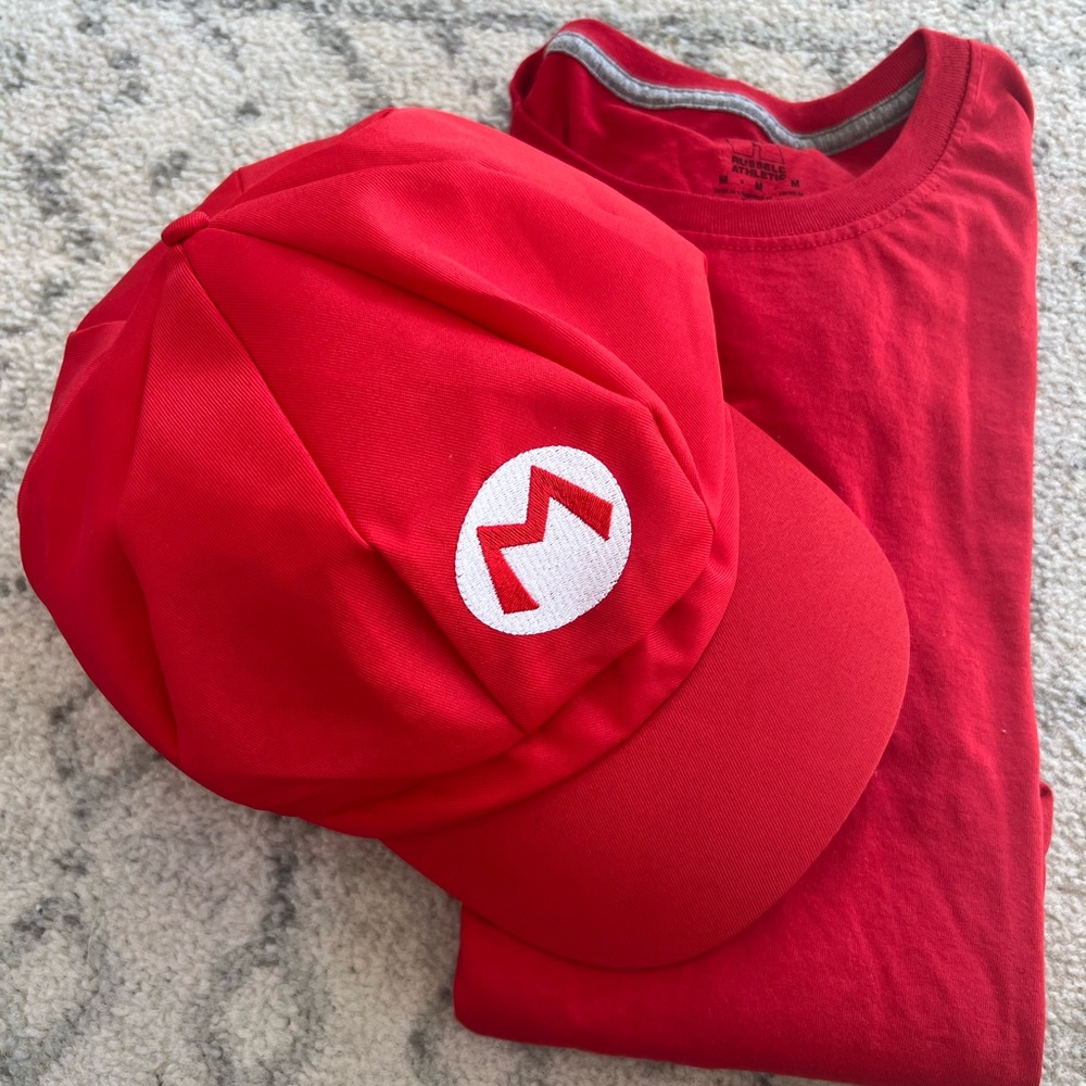 Russell Athletic Red Kids Tee and Cap Set